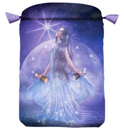 Thelema Satin Tarot Bag